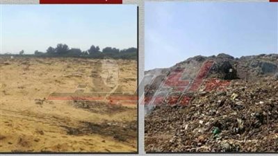 محافـظ المنوفية يعلن انتهاء رفع جبل قمامة منوف