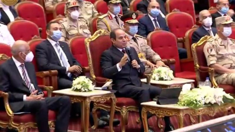 الرئيس السيسي خلال