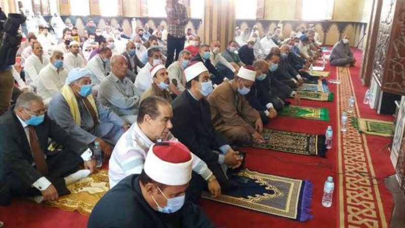 افتتاح أحد المساجد