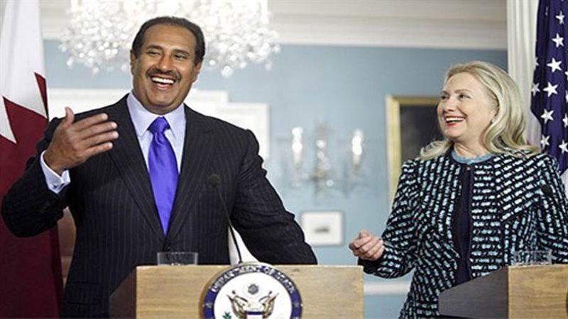 هيلاري كلينتون وحمد
