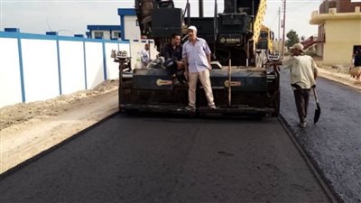 رصف 10 طرق فرعية بالبحيرة بتكلفة 24 مليونًا و700 ألف جنيه