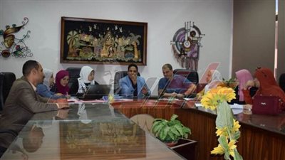 استعدادًا للعام الدراسي.. ممرات سير لمنع تكدس الطلاب بنوعية المنوفية 