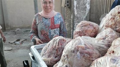 ضبط طن ونصف هياكل دواجن فاسدة بعين شمس