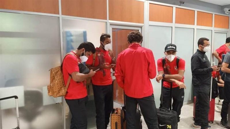 وصول بعثة الأهلي