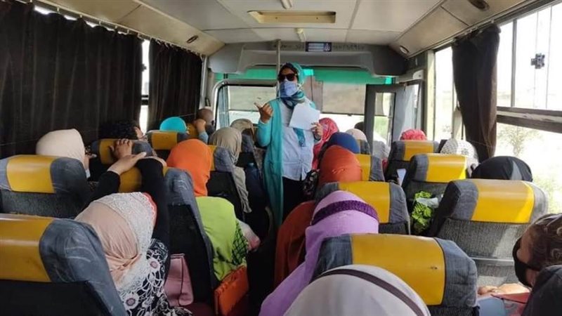 جانب من حملة الكشف