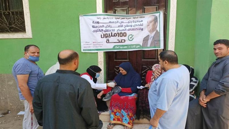 الفرق الطبية تفحص