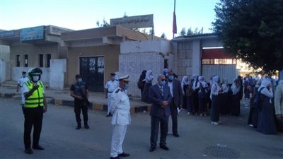 مدير أمن كفر الشيخ يتفقد محيط المدارس