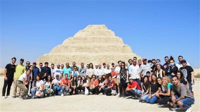 زيارة لشباب الدارسين في الخارج لآثار 