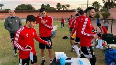 تشاتشيتش يخالف خطة بيراميدز في تدريبات الأمس