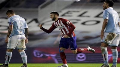 أتليتكو مدريد يفوز على سيلتا فيجو 2-صفر بالليجا