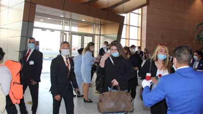 وصول أولى رحلات شركة إيزي جيت من بريطانيا إلى شرم الشيخ 