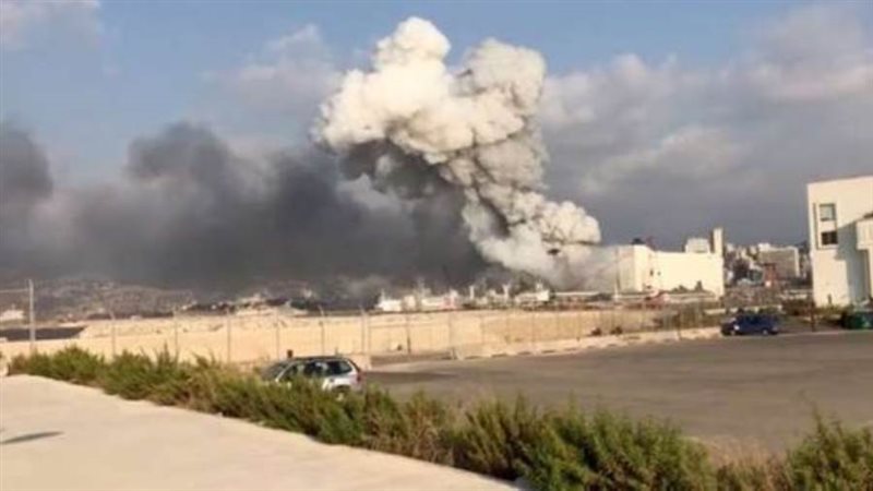 انفجار ميناء بيروت
