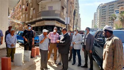محافظ البحيرة يتفقد شوارع وميادين دمنهور