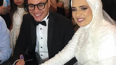 بوابة روز اليوسف تهنئ الزميلة هدير العربي بحفل زفافها