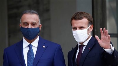 ماكرون والكاظمي يشددان على ضرورة مواصلة 