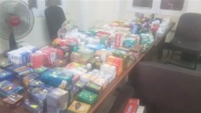 التحفظ على 28 ألف عبوة أدوية ومستحضرات فاسدة بالإسكندرية