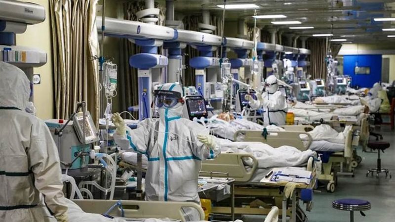 اصابات كورونا حول