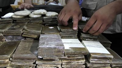 ضبط 650 طربة لمخدر الحشيش و20 كيلو هيروين 