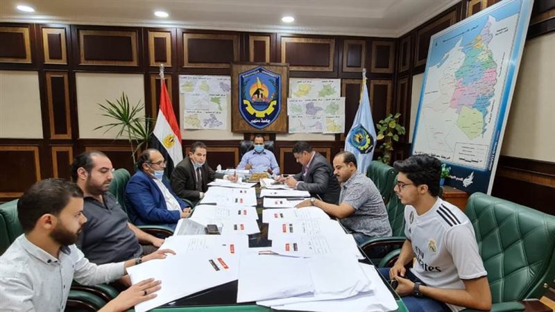 اجتماع جامعة دمنهور