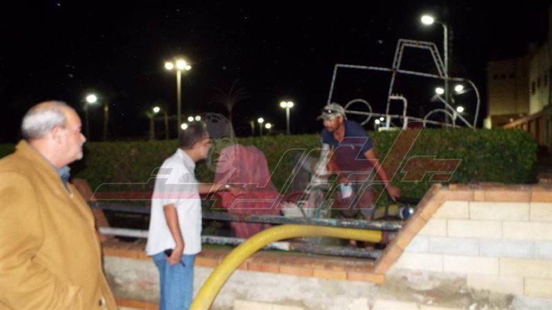 كسح مياه الأمطار