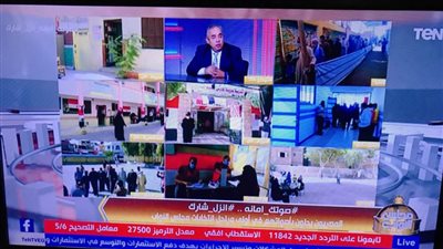 الالتزام بالكمامة والتنقل بين المحافظات في سباق الفضائيات بتغطية الانتخابات