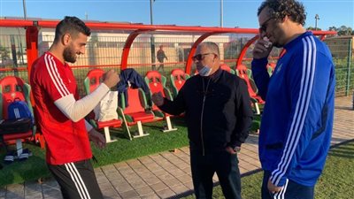 أبوريدة يدعم لاعبي بيراميدز قبل نهائي الكونفدرالية