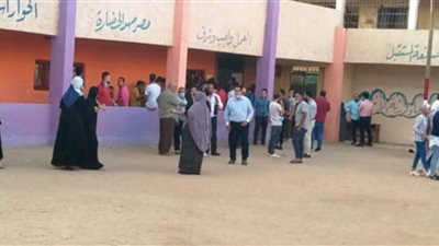 استمرار توافد الناخبين علي صناديق الاقتراع في انتخابات مجلس النواب بقنا