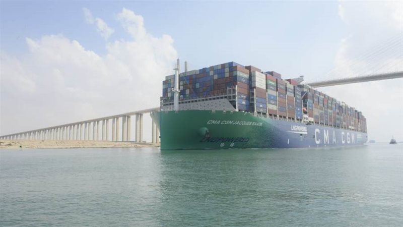 أكبر سفينة حاويات