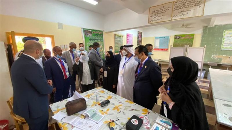 وفد البرلمان العربي