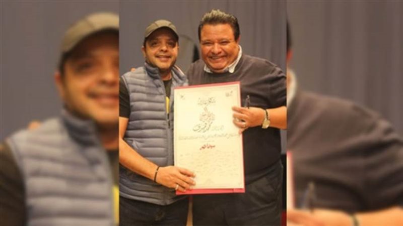 محمد هنيدي مع المخرج