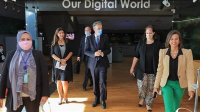 جيفري آدامز في ضيافة الفقي 