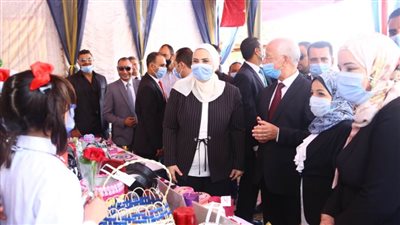 وزيرة التضامن تفتتح مركز الشلل الدماغي والعلاج الطبيعي