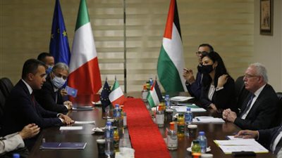 المالكي يدعو ايطاليا لدعم رؤية الرئيس عباس لعقد مؤتمر دولي للسلام