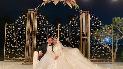 محمد وإسراء في قفص الزوجية.. تهنئة للعروسين