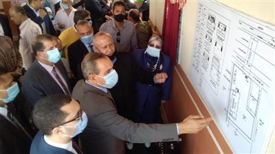 نور الدين: يفتتح مدرسة جديدة بكفر الشيخ