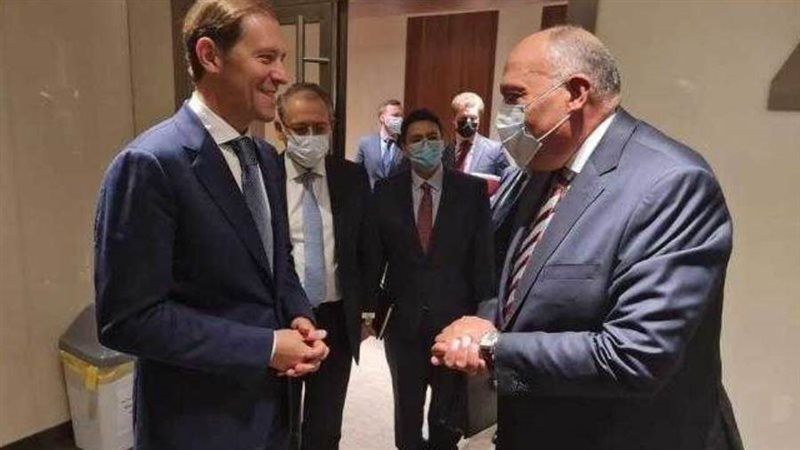 شكرى ووزير الصناعة