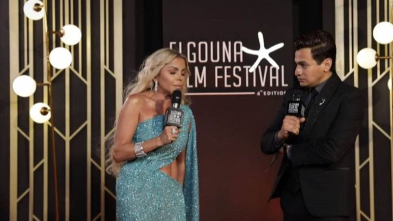 فى حفل مهرجان الجونة