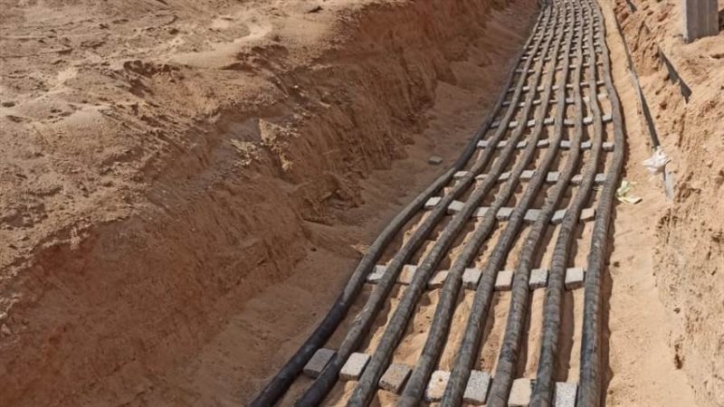 محطة الكهرباء تخدم