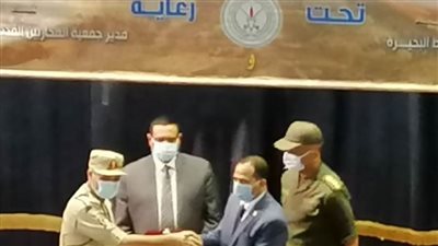 رئيس جامعة دمنهور يشهد احتفالية جمعية المحاربين بانتصارات أكتوبر المجيدة