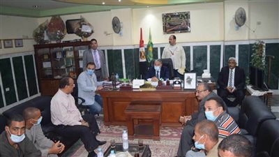 محافظ المنيا يتابع تداعيات حريق نشب في منزل بملوي