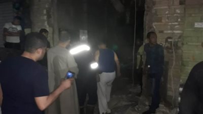 انفجار ماسورة غاز يحطم سيارة ويصيب حارس بالمعادي