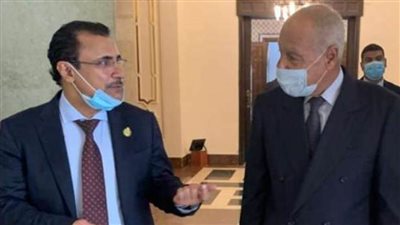 أبو الغيط يعقد اجتماعا تشاوريا مع العسومي