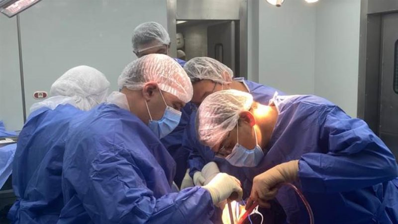 خلال إجراء العملية