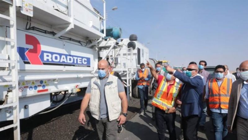 وزير النقل يتفقد