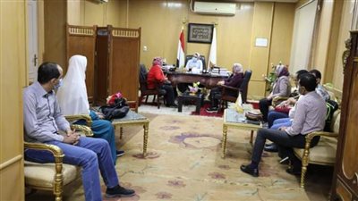 نائب محافظ الوادي الجديد تلتقي وفد الهيئة القومية للاستشعار عن بعد