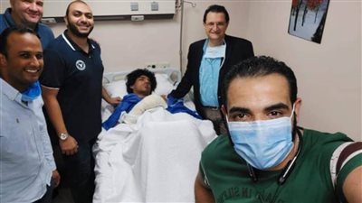 جراحة طارئة للاعب سلة الأهلي بعد إصابته بكسر مضاعف في اليد