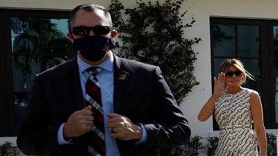 ميلانيا ترامب تدلي بصوتها في الانتخابات الأمريكية 