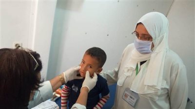 قافلة طبية مجانية بالمعركة في البحيرة