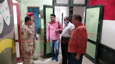 تعقيم وتجهيز لجان الانتخابات بكفر الشيخ