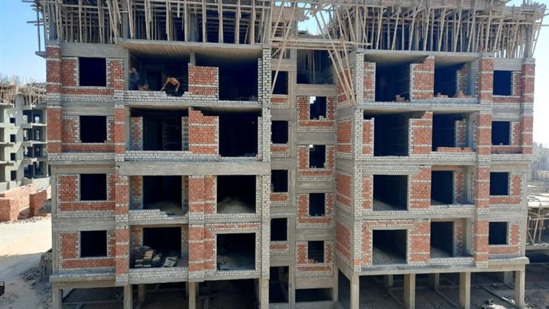 بدء صب أسقف الدور